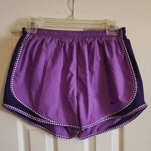Nike Women's Purple Dri-Fit Running Athletic Shorts Size Medium